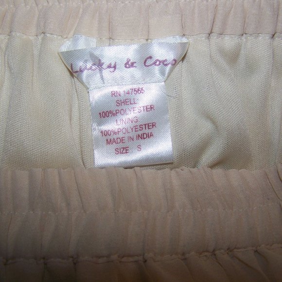 Lucky & Coco Floral Pleated Skirt Small Colorful - Picture 8 of 8